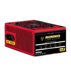MICRONICS - Fuente de Poder ATX MIC P5000 500W CON CABLE EN CAJA