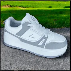 GENERICO - ZAPATILLA PARA DAMA CACY CLASSIC BLANCOGRIS - C51039