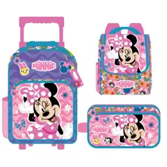 DISNEY - Pack Escolar Maleta Oficio Premium Minnie Mouse Coqueta