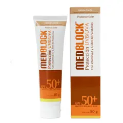 MEDBLOCK - SPF 50+ x 80g Crema color