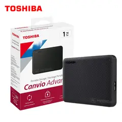 TOSHIBA - Disco Duro Externo Canvio Advance 1TB - Negro Mate - Portátil