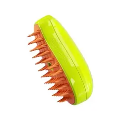 GENERICO - Cepillo Peine Vaporizador para mascotas Verde