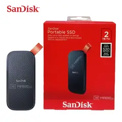 SANDISK - Disco Sólido Externo SSD 2TB - Negro - Portátil