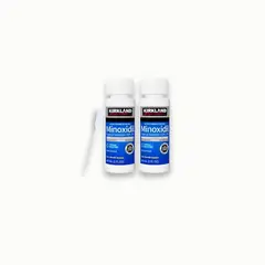 KIRKLAND - Minoxidil Liquido 5% Tratamiento Cuero cabelludo - 02 Unid.