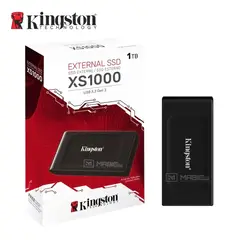 KINGSTON - Disco Sólido Externo XS1000 1TB - Negro - Portátil