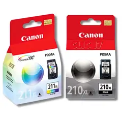 CANON - Kit Tinta 210XL 211XL Negro Tricolor