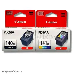 CANON - Kit Tinta 140XL 141XL Negro Tricolor
