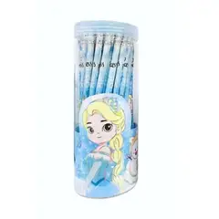 DISNEY - BOX DE 60 LAPICES CON DISEÑO PRINCESA FROZEN