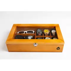 LOMO PLATEADO - Organizador de Relojes y Lentes