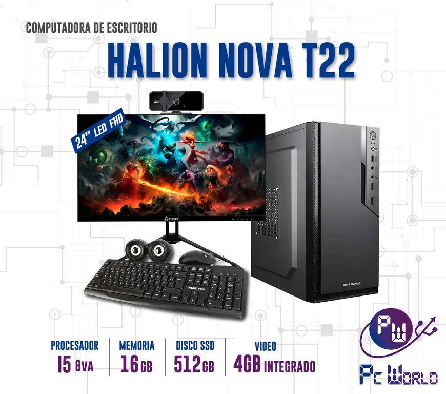 Computadora de escritorio core I5