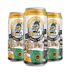 GOURMET 117 - CERVEZA DE CEBADA ONKEL WEBER LATA X 500ML (PACK 3)