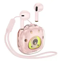 GENERICO - AUDIFONOS BLUETOOTH HOCO DES36 ROSADO