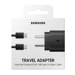 GENERICO - CARGADOR COMPATIBLE PARA SAMSUNG 25W TRAVEL ADAPTER