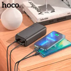 HOCO - Power Bank J101A Cargador Portatil 20000 mAh 22.5W Carga Rapida