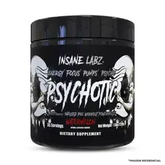 INSANE LABZ - Pre entreno Psychotic Black 35 servicios
