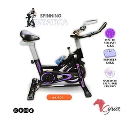 NO LOGO - Bicicleta Estacionaria Para Entrenamiento