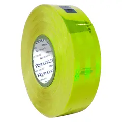 GENERICO - Cinta reflectiva 2 x 45m Verde Limon Grado Diamante