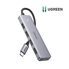 UGREEN - Hub tipo C 4 en 1 UBS3.0