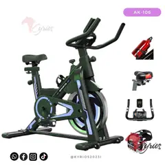 NO LOGO - Bicicleta Estacionaria Fija Color Amarillo