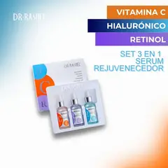 GENERICO - Set Completo de 3 Serums Dr Rashel