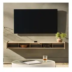 TU MESITA - Mesa de TV Flotante 75 Massiel color Duna