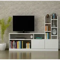 TU MESITA - Mueble Moderno para TV Eleonor color BLanco
