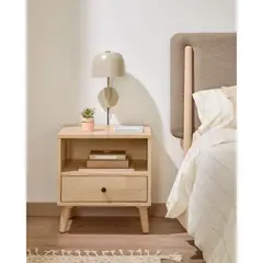 TU MESITA - Mesita de Noche Nórdica Simona 1 Cajon