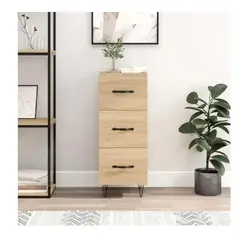 TU MESITA - Aparador Vertical Misti color Duna 3 cajones