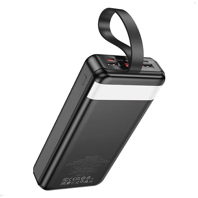 Cargador Power Bank J123b 30000mah Carga Rápida pantalla