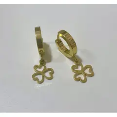 KILLA - ARETES FLOR DE TRES HOJAS