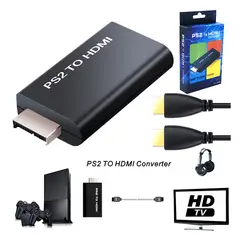 GENERICO - Convertidor de PlayStation 2 a HDMI – Video y Audio Digital