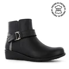 ECCO - Botas Confort Mujer Flexxi14 Negro Cuero