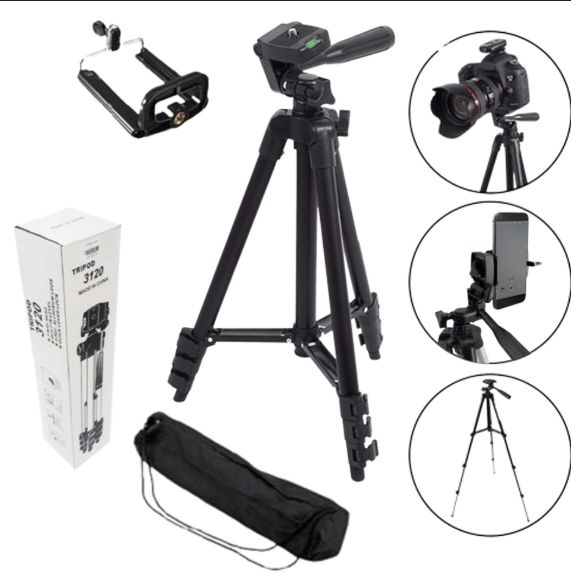 Tripode 3120 Para Camara Y Para Celular Hasta 1020 Mm Alto