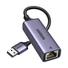 UGREEN - Adaptador de red USB 3.0 a RJ45 Ethernet 1Gbps (CM209 - 50922)