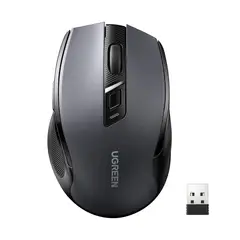 UGREEN - Mouse Inalámbrico Ergonómico 6 botones 4000 DPI (MU006 - 90545)