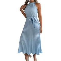 BLWOENS - Vestidos casuales para mujeres - Azul