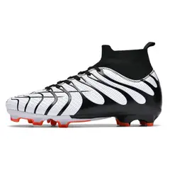 DANWEILE - Zapatillas fútbol caña alta para entrenamiento de estudiantes jóvenes