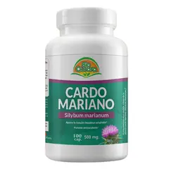 GENERICO - Cápsulas de Cardo Mariano x 100 uni Bioaurora