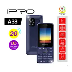 IPRO - CELULAR BASICO A33 2G PANTALLA 2.4"