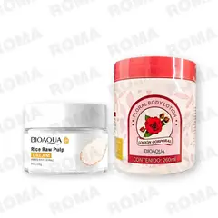 BIOAQUA - PACK CREMA ACLARANTE Y LOCIÓN CORPORAL FLORAL