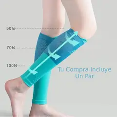GENERICO - Manga Piernas Compresion Deportiva Yoga Proteccion Muscular