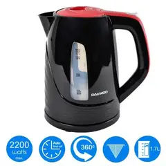 DAEWOO - HERVIDOR DEK-1308 17L INALÁMBRICO INOXIDABLE NEGRO