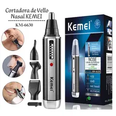 KEMEI - Cortadora de Vello Nasal 4 en 1 - KM6630