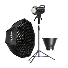 GODOX - Combo Luz Continua SL100D + Parante + Softbox FW120