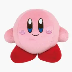 GENERICO - Peluche Kirb Piraña Rosado Importado - Mide 23 cm alto
