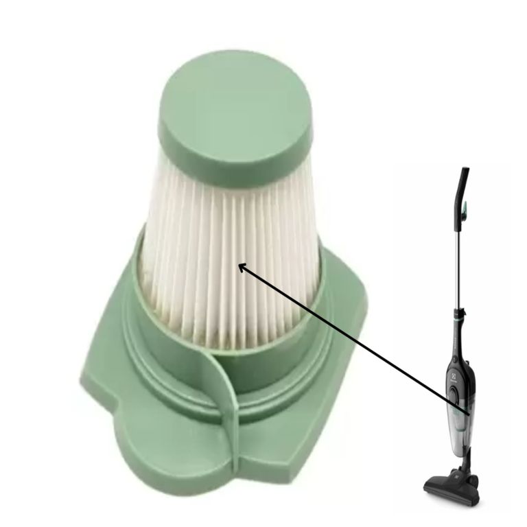 Filtro HEPA Verde Aspiradora STK14 STK12 FES16
