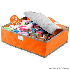 INSPIRA MARKET - Organizador Accesorios Ropa Interior 24 Espacios Plegable