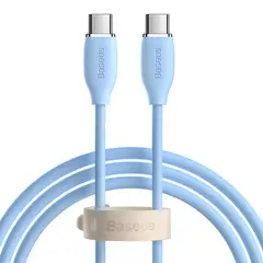 BASEUS - Cable 100w Carga Rapida Jelly USB C 1.2 Metros