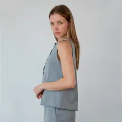 DESIRE - CHALECO SASTRE EVONNE MUJER