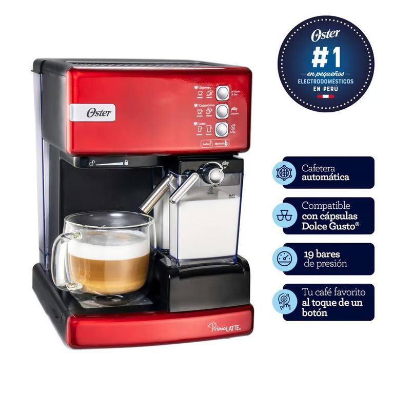 Cafetera Automática de Espresso Prima Latte I BVSTEM6603R